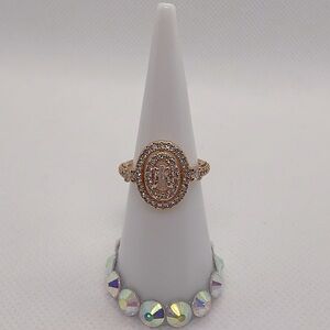 Rose Gold Bomb Party Ring - Always in My Heart - Sz 5